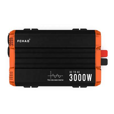 China high quality solar inverter 3000w pure sine wave inverter for off grid inverter 47.5*22*9.2cm for sale