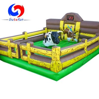 China Rental Company CE Manufacture Inflatable Mechanical Rodeo Bull Riding Machine For Sale for sale