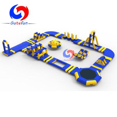 China Commercial rental; water park ; recreation Park ; inflatable water park etc. floating inflatable obstacle course park for sale