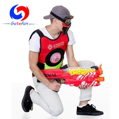 China Commercial rental; festivals; Sports; loose park bunker paintball etc. 2021 Inflatable Rival Battle Arena Arena Shooting Games Interactive IPS Light Vest For Adult Children for sale