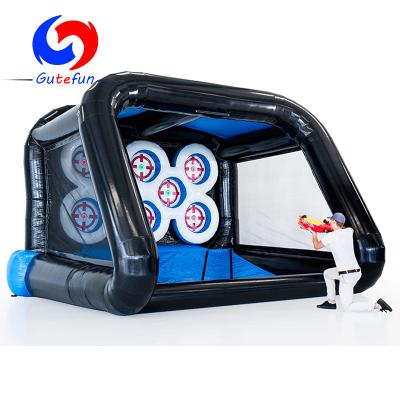 China Commercial rental; festivals; Sports; Two Nerfgun Inflatable Park etc Popular Players Interactive Combi Sports Stadium 2020 Archery IPS Baseball Soccer Ball Football For Sale for sale