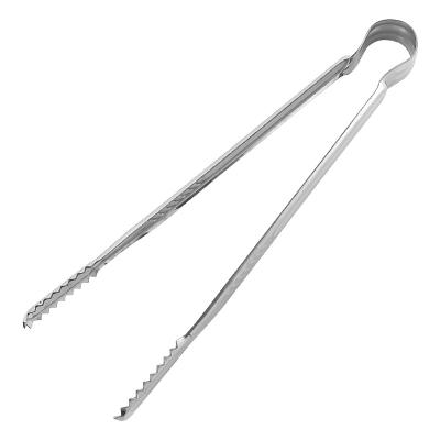 China Sustainable Barbecue Tongs Baking Kitchen Instruments Stainless Steel Food Tongs for sale