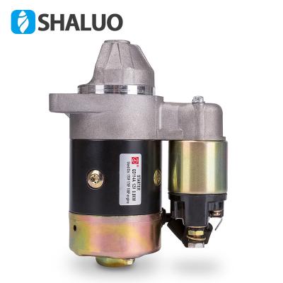 China 170F 178F 186F QD114A 12V 0.8kw Diesel Engine Generator Set Parts Engine Start Assy RPM Starter Motor Diesel Reverse for sale