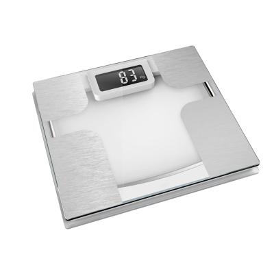 China Body Fat and Water Content Examining Zhongshan Smart Hydration Glass Bathroom Digital Analysis Person Unique 200 Kg Decorative Weight Body Fat Scale for sale