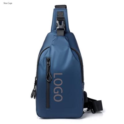 China 2023 New Design Men's and Women's New Design Men's and Women's New Popular Oxford Cloth Shoulder Shoulder Bag Universal USB - Body Bag PU Waterpro for sale