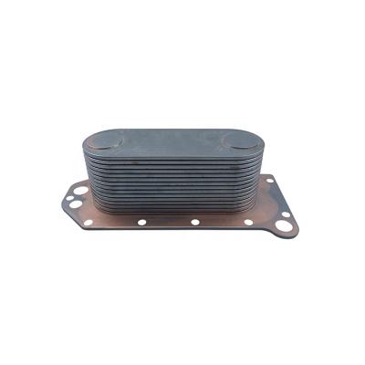 China Diesel Engine Part 2021New Design 6L Island L375 Diesel Engine Spare Parts Engine Oil Cooler Core 3966365 3957533 3944464 3943460 5284362 for sale