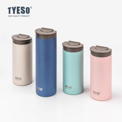 China New 304 Stainless Steel TYESO 2022 Viable Sports Flask Sports Water Bottle In Stock for sale