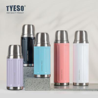 China TYESO 304 Stainless Steel Viable Water Bottle Cup Dustproof Cover Can Be Used As Cup for sale