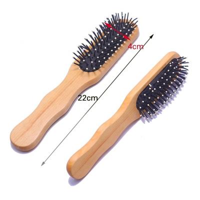 China Salon + Home High Quality Curved Vent Detangling Professional Vented Hair Brush For Hair for sale