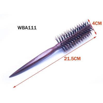 China Wooden Pony 3 of 360 Boar Home Hair Waves in 1 Edge Control Princess Hair Brush for sale