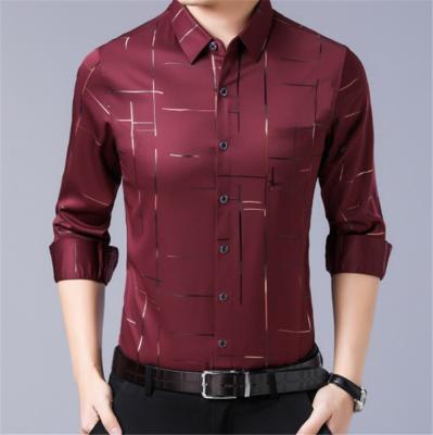 China Anti-pilling New Summer Mens Casual Long Sleeve Spring And Sleeve Shirt for sale