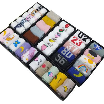 China 2020 News Custom 100% Cotton Organic Happy Men Women Unisex Colorful Funny Socks QUICK DRY Funny Socks With Box for sale