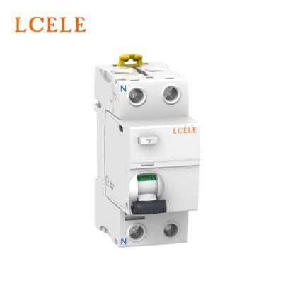 China YID RCD Electrical Switch 20A 40A 63A 80A RCCB ELCB elcb elcb rccb price 2 Pole and 4 Pole 30mA 300mA earth leakage circuit breaker id for sale