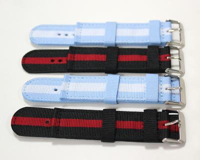 China Fashional Wholesale 35mm Canvas Polyester Watch Strap For Kids for sale