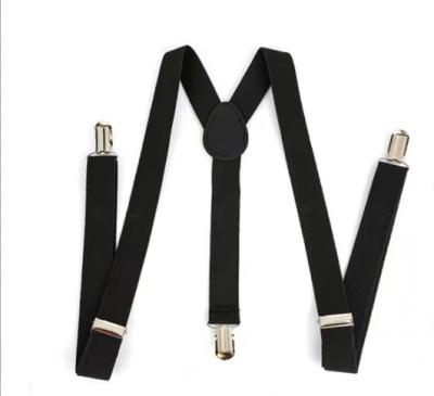 China High Tenacity Pants Ties Elastic Elastic Clip Suspender Clip Strap for sale