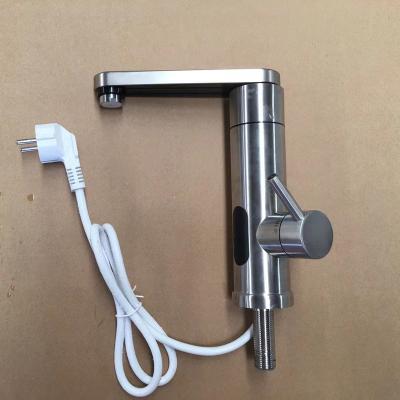 China Electric Faucets Kitchen Led Tap Instant Electric Water Heater Faucet Stainless Material for sale