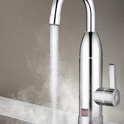 China Instant Faucet Heater Hot Cold r Dual-Use Taps Electric Electric Kitchen Heater Quickly Heating Faucet Shower With LED Display for sale