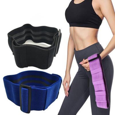 China Durable Elastic Band Hip Lifting Anti Slip Widen Exercises Braided Resistance Bands Hip Circle for sale