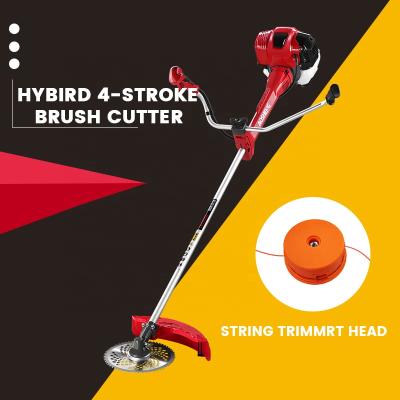 China 4-Stroke Gasoline Garden Grass Cutter Petrol Brush Cutter Blade Best Selling Brushcutter 44.3cc for sale