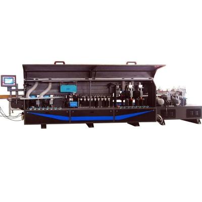 China Hotels Electrode Line Automatic MDF Door Board Sealing Molding Edging Machine Factory Price for sale