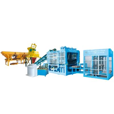 China ZCJK QTY9-18 Automatic Sand Curb Solid Hollow Concrete Block Making Machine for sale