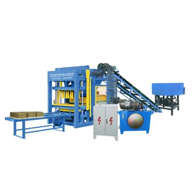 China Building Material Stores ZCJK QTY4-25 Brick Molding Machine Processing And New Condition Press Brick for sale