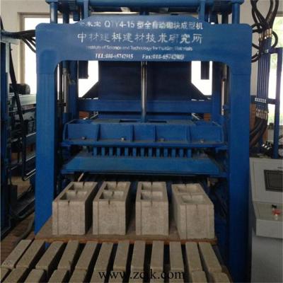 China Cement Hydraulic Full Automatic ZCJK 4-15 Block Casting Machine for sale