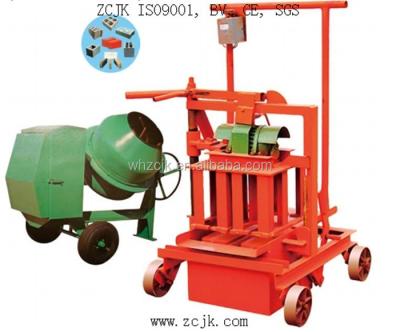 China ZCJK QM40A hotels the egg laying brick maker machine price for sale