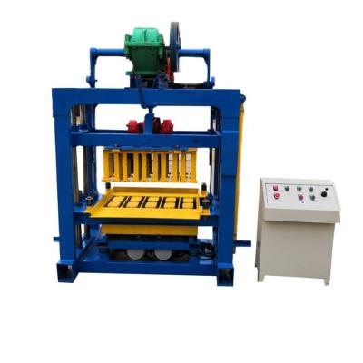 China Building material stores price of manual 6 inch and 8 inch concrete block making machine in china for sale