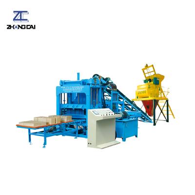 China Building Material Stores QTY4-15 Concrete Block Molds Full Automatic Hydraulic Paver Cement Brick Block Making Machine For Sale for sale