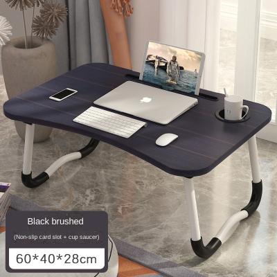 China High Density Luxury Cup Slot Card Slot Table Foldable Laptop Computer Laptop Table Cartoon Style Cartoon Style Board Bed for sale