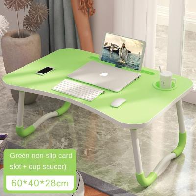 China Portable Panel Single Lazy High-density Cushion Cartoon Style Table Foldable Laptop Table for sale