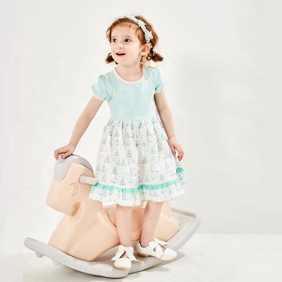 China Breathable New Style Summer Girls Clothes Cute Baby Dresses for sale