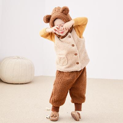 China Good Quality Breathable Kids Boutique Clothing Kid Winter Knit Girl Vest for sale