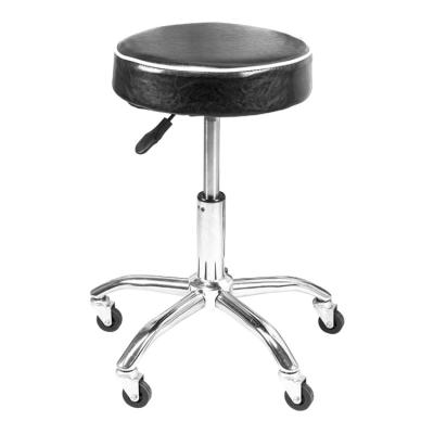 China Barber Chairs Hydraulic Rolling Swivel Facial Swivel Chair Stool Salon Massage Salon Furniture Adjustable Tattoo Salon Round Spa Durable Material for sale