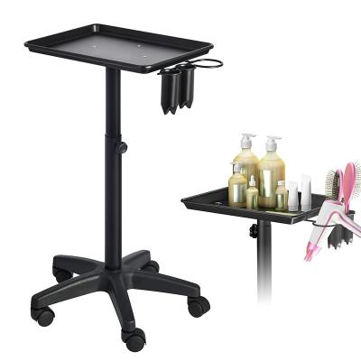 China Beauty Salon Stable Rolling Trolley Cart OEM Service Professional Aluminum Hair Salon Stations Equipment Salon Trolley for sale