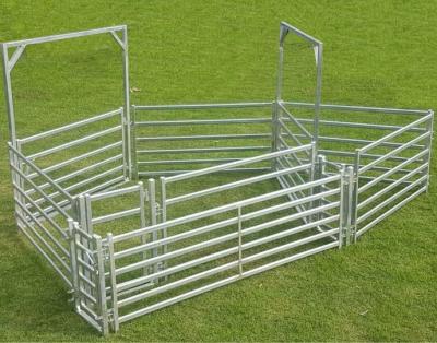 China Farms Heavy duty hot dip galvanized cattle yard for sale