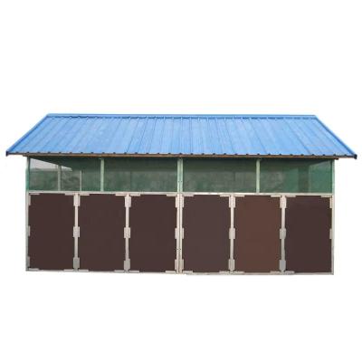 China House or shelter for cows Hot dip galvanized animal equipment for calf/cow house shelter for sale