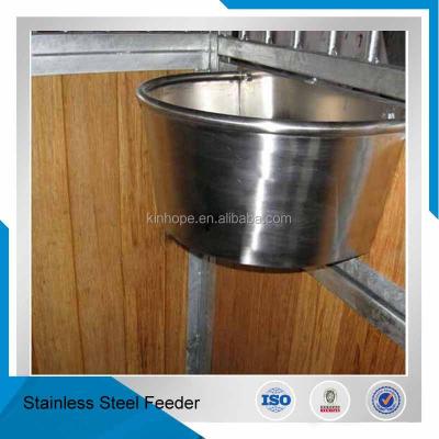 China 50*50*2 square tube drinking bucket and feeder available Indoor bamboo filled horse stable for sale