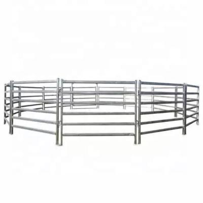 China Farms Hot dip galvanized permanent steel sheep yard panel for sheep and livestock for sale