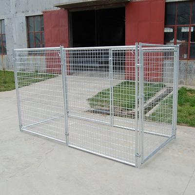 China Breathable Cheap large Steel Dog Cage 1.5m W*3m L*1.84m H outdoor dog kennel for sale