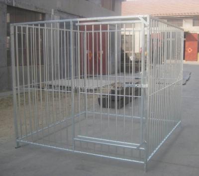 China Sustainable Hot dipped galvanized steel dog kennel house cage for sale