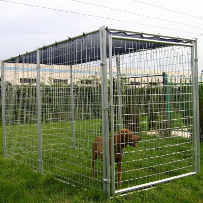 China Sustainable Iso 9001 approved galvanized pet house dog kennel, dog house with top cover for sale