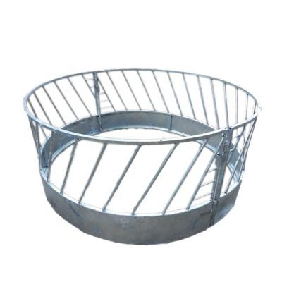 China Farms Hot Dipped Galvanized Round bale hay feeder for sheep and horse for sale