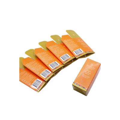 China Other Assembly Hand Needed Product Best Selling Orange Hologram Paper Box for sale