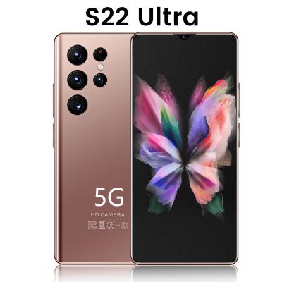 China S22 ultra s21+ pro new 5G Mini Cell Mobile Smartphones smart hand 2nd phone the cheap phone for sale