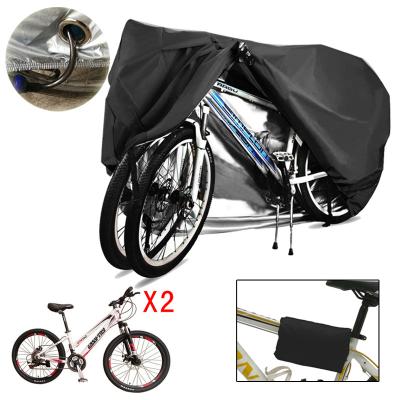 China Mountain Bikes Bicycle Cover M 190T Polyester Tuff Mountain Bike Sunshade Motorcycle Cover 210D Oxford Cloth Rain Sun Dust Polyester Bike Cover for sale