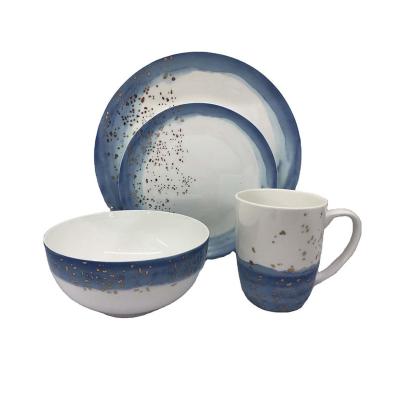 China CLASSIC fine bone china ceramic coffee cup tea cup set custom cup and saucer for sale