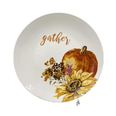 China Promotion Price Viable Quality Assured Dinnerware Sets Plate Plate Printed Dish for sale