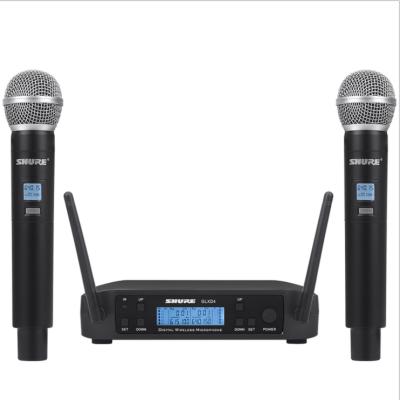 China FM SHURE GLXD4 beta87a Mic Sm 58 Microphone Cable Microphone Beta 58a Beta 87A Beta58a Professional Handheld Wireless Dynamic Vocal Microfone for sale